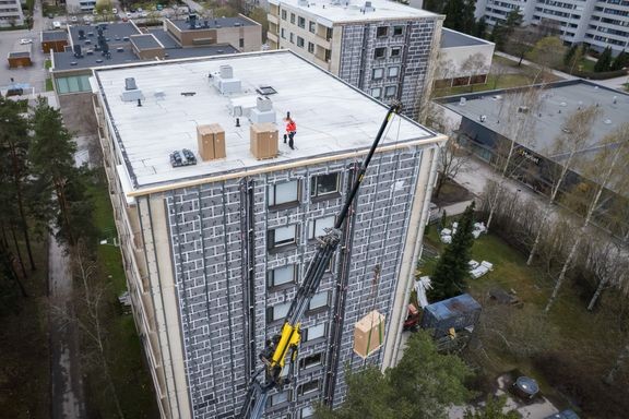 Urakassa varustetaan kymmenen kerrostaloa.