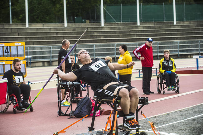 Turunseudun Kenttäurheilijoiden ykkösurheilija tällä hetkellä on F34-luokassa keihästä heittävä Pasi Heikkilä.