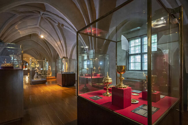 Turun tuomiokirkkomuseo sijaitsee Tuomiokirkon eteläisellä lehterillä.