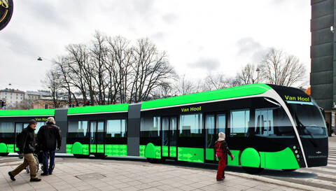 Havainnekuva superbussista.
