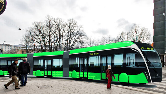 Havainnekuva superbussista.