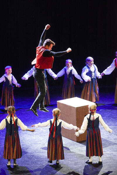 Kiertuli tarkoittaa yhtä kansantanssin vuoroa.