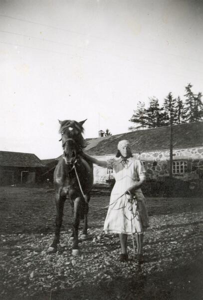 Ziggy Liukko, Hevosen kanssa.