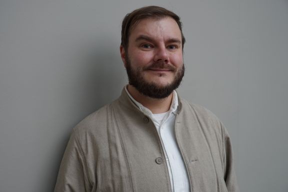 Kirjailija ja tutkija Joonas S. Martikainen.  
