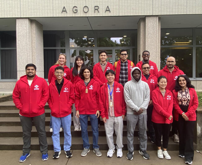 EDISS-ohjelmassa syksyllä aloittaneet opiskelijat.