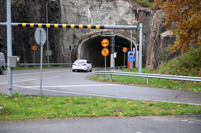 Kuparivuoren tunneli.