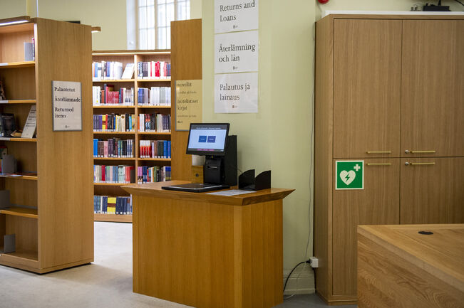 Turun pääkirjaston palautus- ja lajitteluautomatiikka uusitaan loppusyksyn aikana.