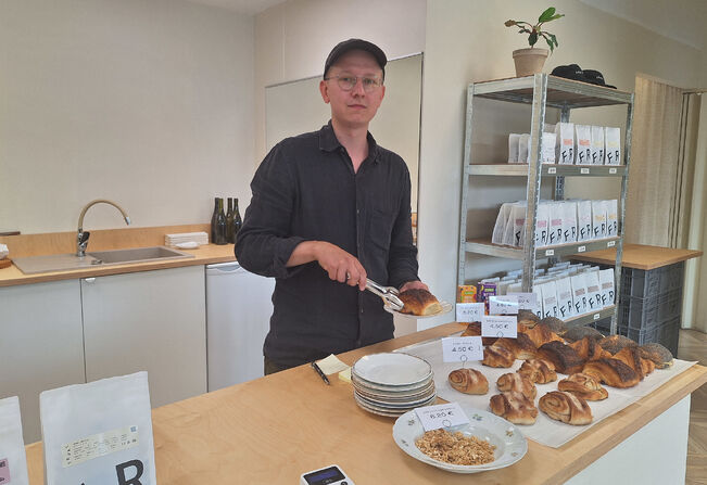 Samuli Pääkkönen on pyörittänyt aiemmin pop up -kahviloita.