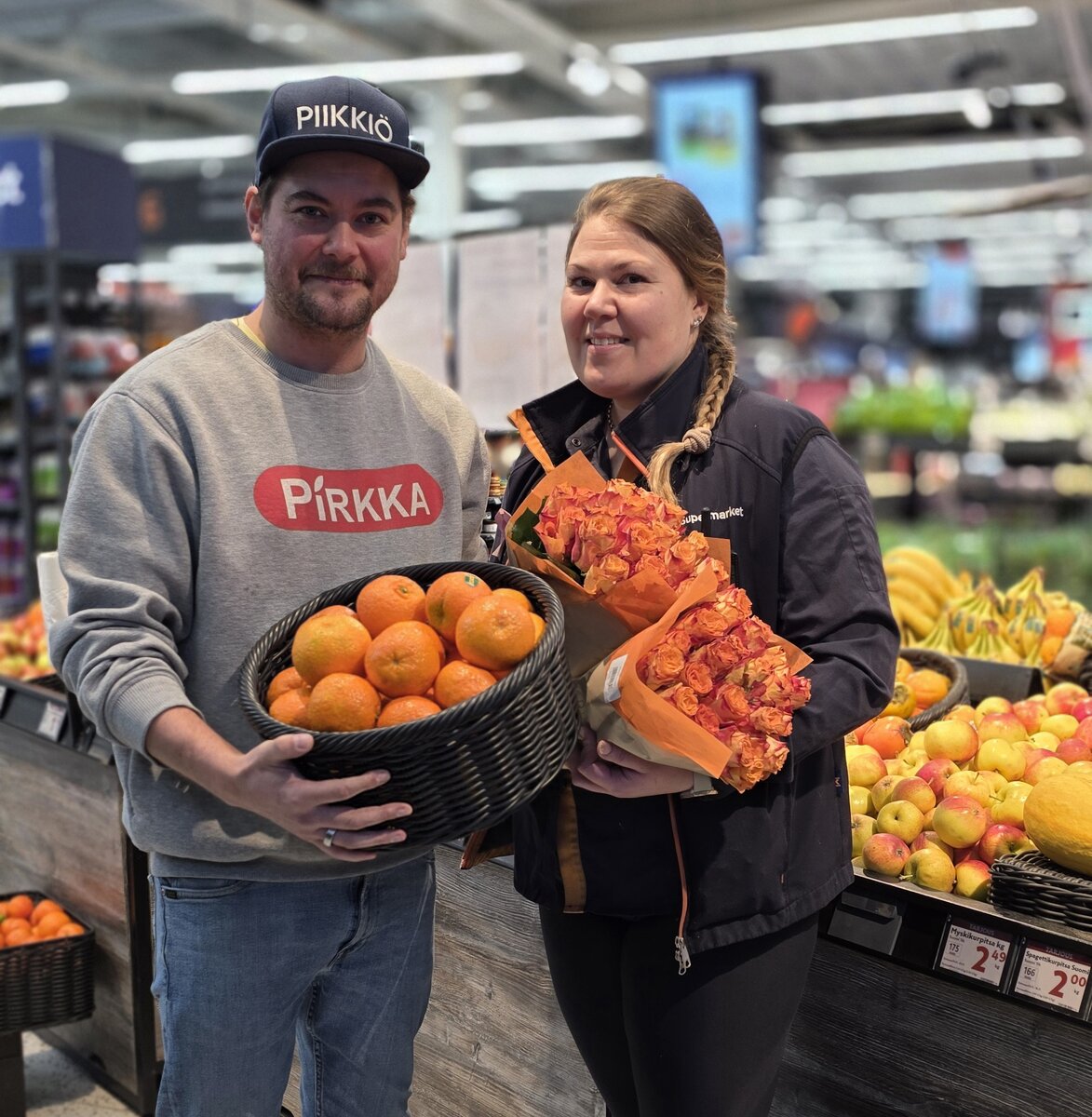 Sampsa ja Rebekka Mäki.