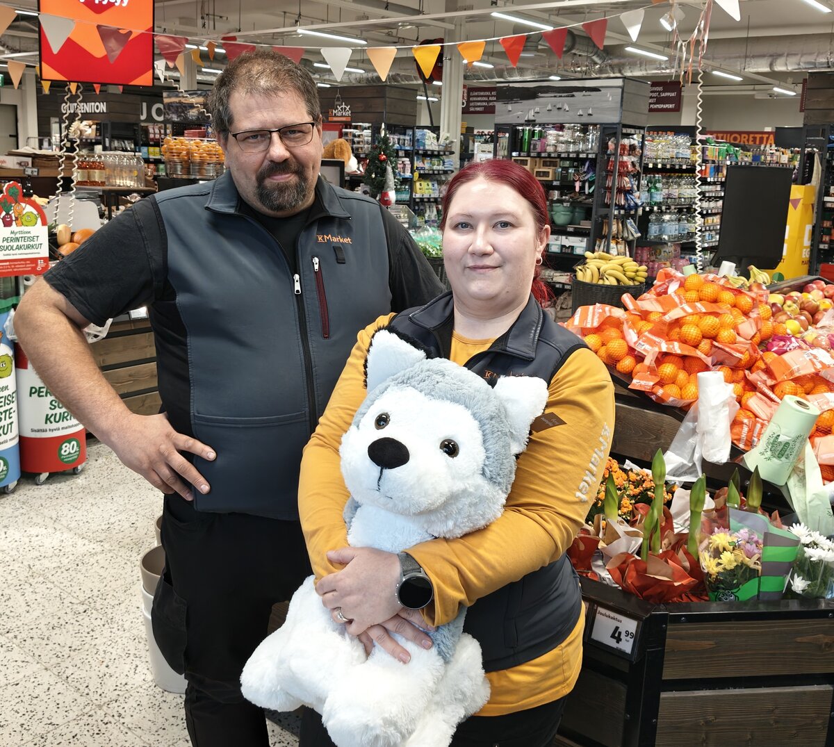 Antti ja Miia Huuhka.