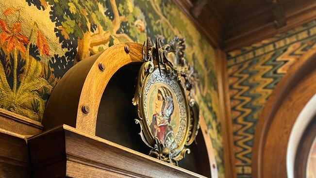 Konsulinnassa on paljon upeita yksityiskohtia.