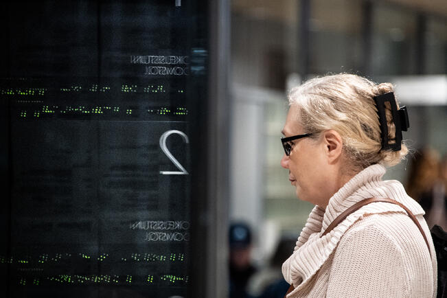 Anneli Auer käräjäoikeudessa viime joulukuussa.