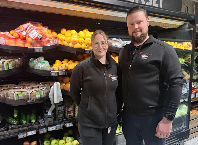 Noora Partin ja Teemu Kaitakarin tapauksessa työt tulevat helposti kotiin, mutta ainakaan ensimmäisten viikkojen aikana se ei ole tuoreita kauppiaita haitannut.