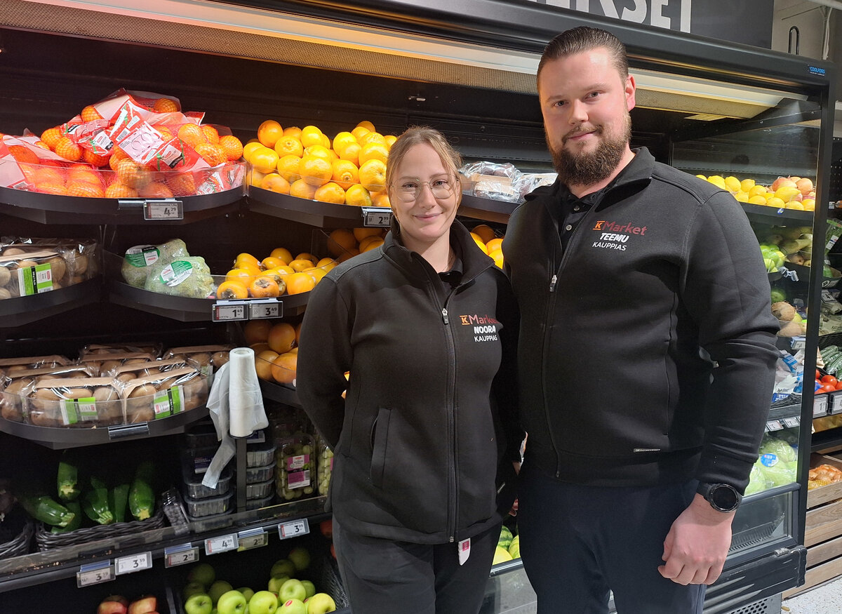 Noora Partin ja Teemu Kaitakarin tapauksessa työt tulevat helposti kotiin, mutta ainakaan ensimmäisten viikkojen aikana se ei ole tuoreita kauppiaita haitannut.