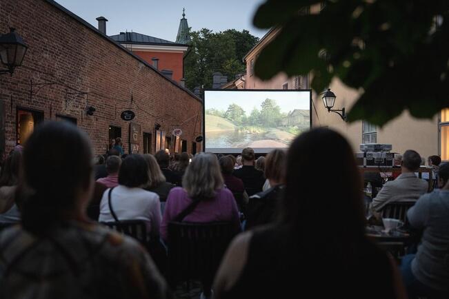 Taiteen talolla toteutettiinviime vuonna 2 150 tapahtumaa, muun muassa Elokuvapäivä syksyllä. 