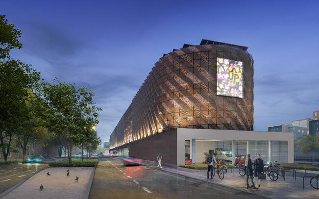 LogoHubista on tulossa tämän näköinen. Havainnekuva. 