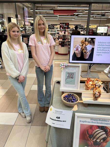 Raision Tiedonpuistonkoulun kuolavohveleilla päästiin finaaliin.