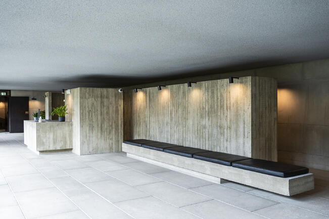 Pyhän Ristin kappeli on 1960-luvun konstruktiivisen betoniarkkitehtuurin keskeisiä kohteita