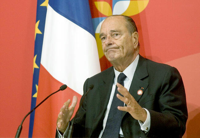Jacques Chirac.