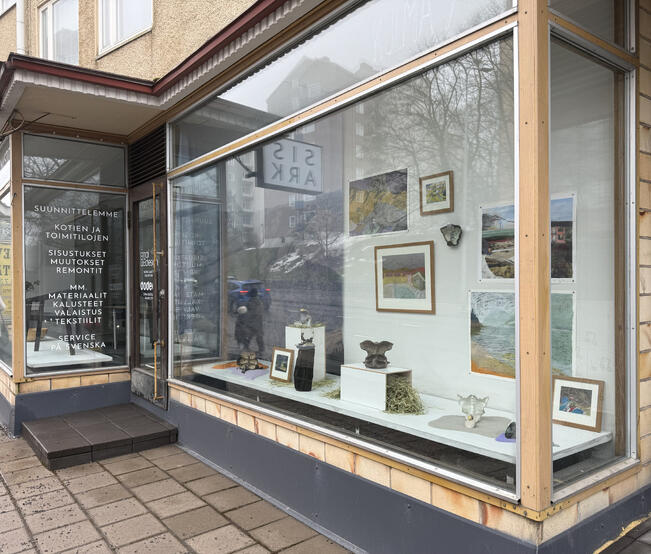 Uusi ikkunagalleria Kulma7 on Martissa.