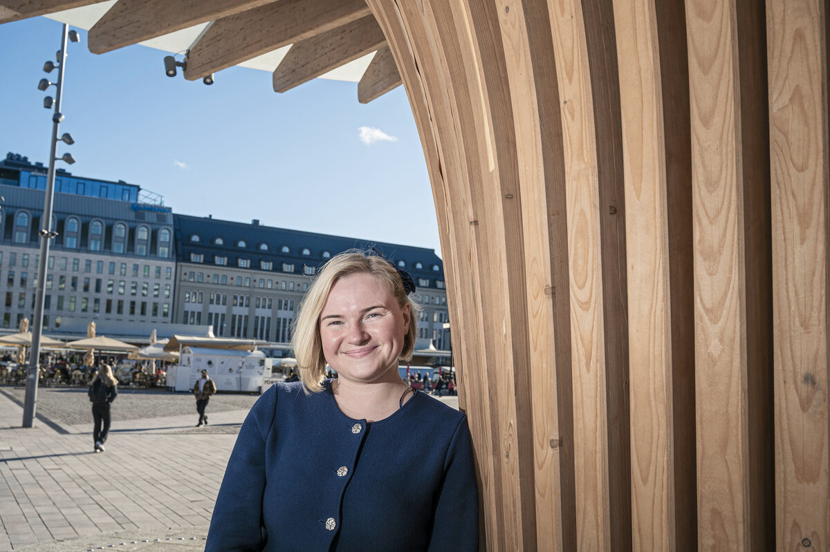 Saaren Taian toimitusjohtaja Veera Amnelin-Kylämäki.