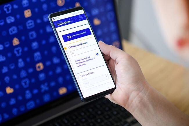 Tullilaskuri on Tullin suosittu palvelu nettitilaajille.