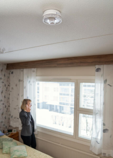 Safetum Oy tarkasti viime vuoden aikana yli 16 000 palovaroittimen toiminnan digitaalisen etäluennan avulla.