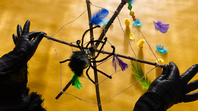 Pääsiäisaskartelua Färissä. 