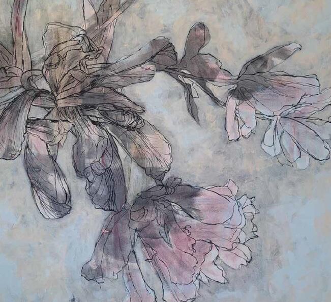 Raija Marttisen töitä on esillä Galleria Joellassa.