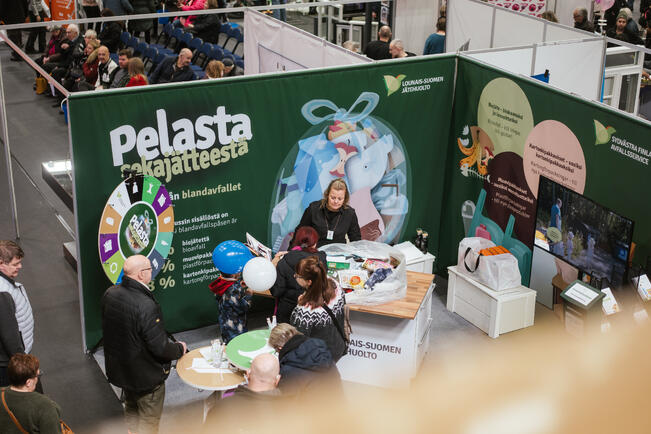 LSJH kannustaa pelastamaan kierrätettävät materiaalit sekajätteestä. Teemaa nostetaan esille erityisesti LSJH:n neuvontatilaisuuksissa ja viestinnässä.