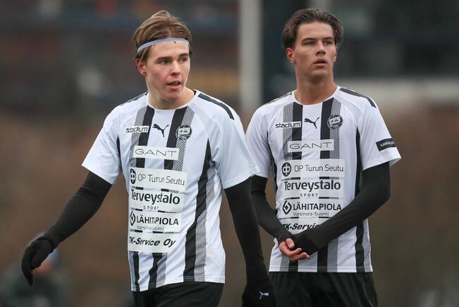 Nino Rajamäki ja Rasmus Harjanne.