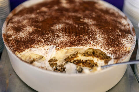 Tiramisu on italialainen jälkiruoka.