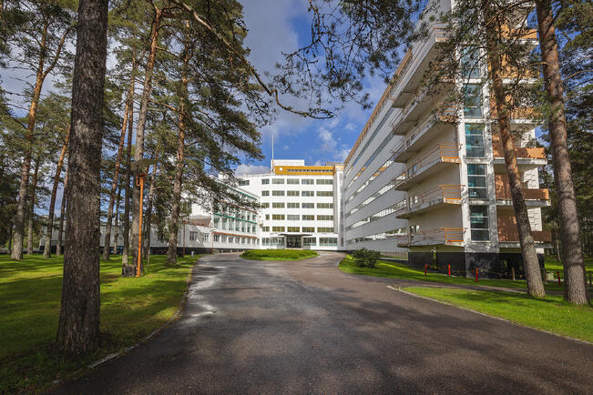 Paimion parantola on arkkitehtoninen harvinaisuus.