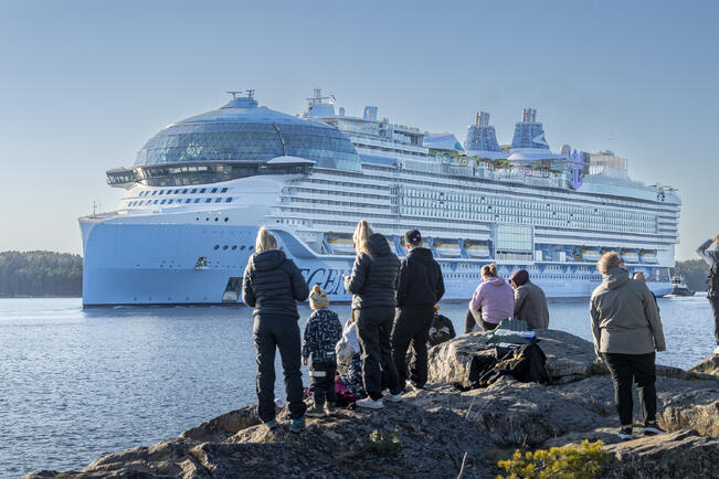 Icon-sarjan kolmas alus on Legend of the Seas.