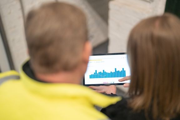 EnergiaOnline-palvelusta voi seurata omia kaukolämmön kulutustietoja.  
