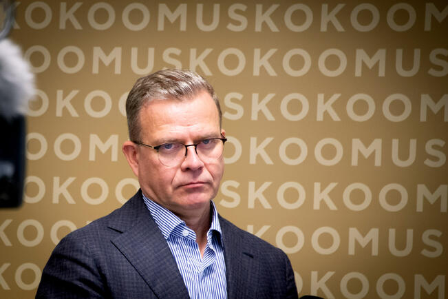 Pääministeri Petteri Orpo.
