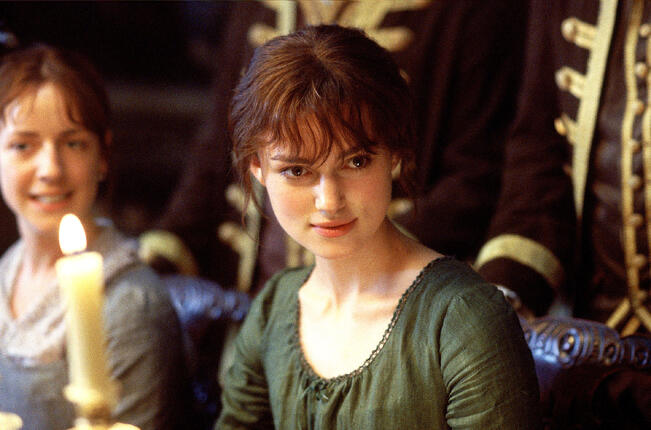  Keira Knightleyn tähdittämä Ylpeys ja ennakkoluulo nähdään Kaarinassa ulkoilmanäytöksessä.
