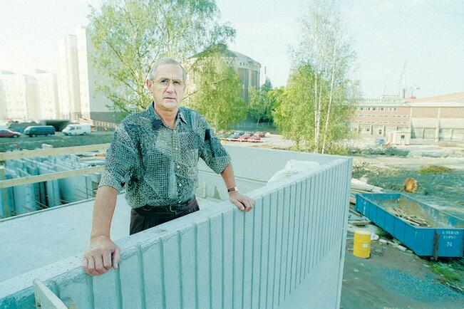 Reijo Toivonen. Kuva on vuodelta 1995.