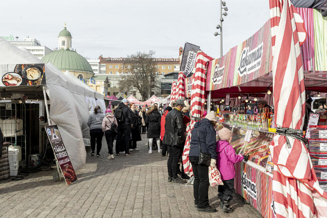 Suurmarkkinat järjestetään Turun päivänä Kauppatorilla.