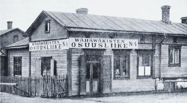 Wähäväkisten Osuusliike perustettiin vuonna 1901.