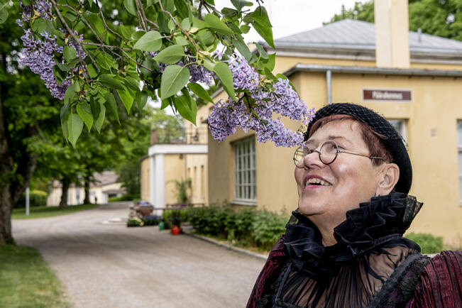 Eila Repo on ollut tyytyväinen omaan nimeensä.
